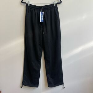 NWT - Romwe Black Drawstring Hem Sweatpants - Small